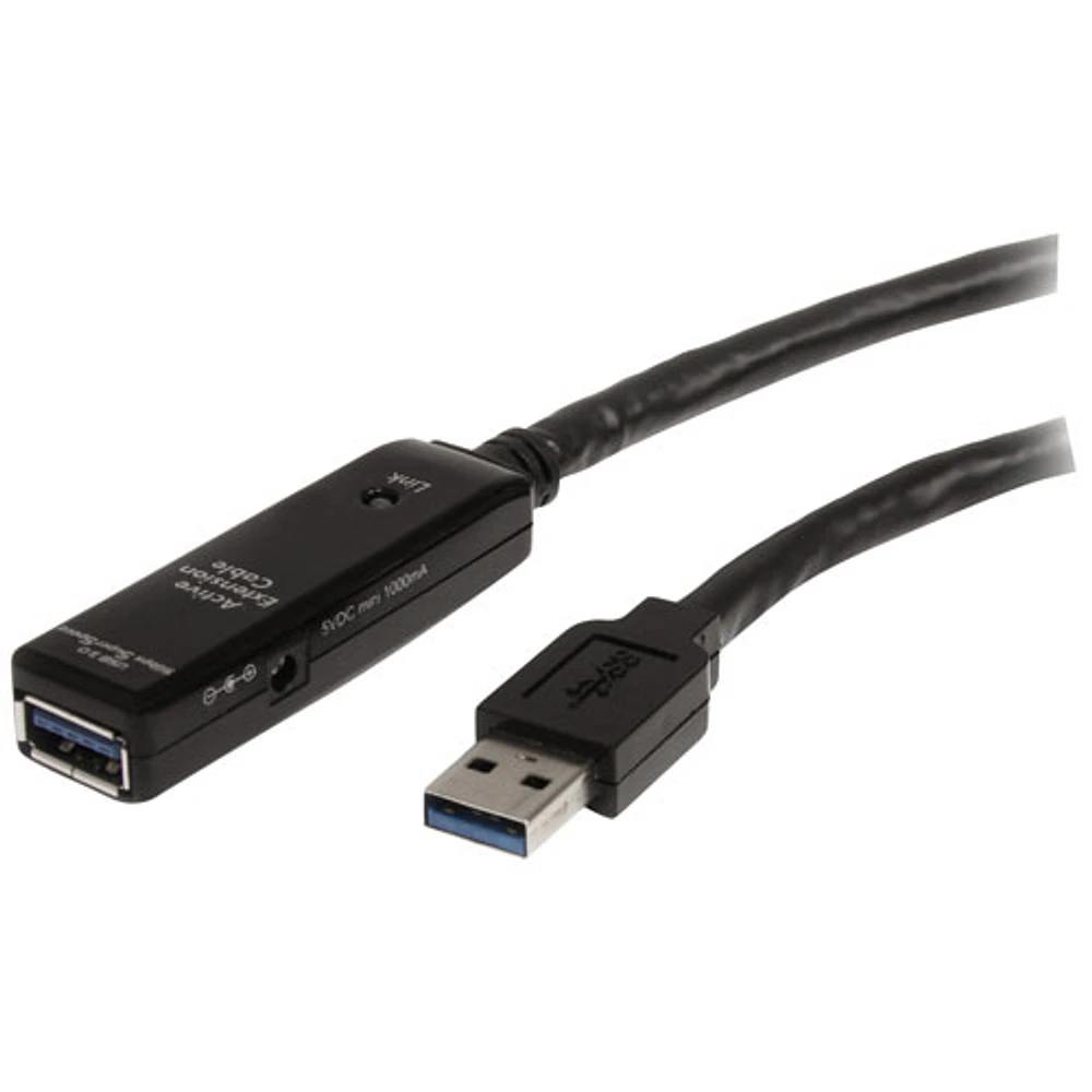 StarTech 10m (32.8 ft.) USB 3.0 Active Extension Cable (USB3AAEXT10M)