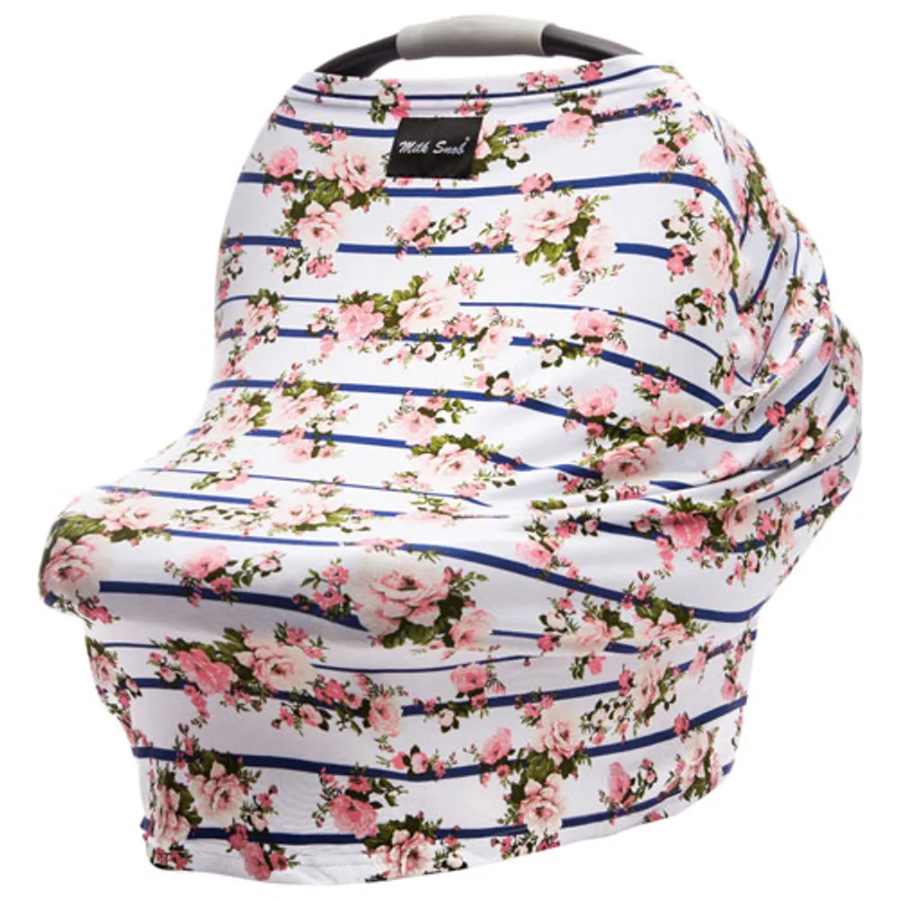 Milk Snob Infant Car Seat Cover - Hampton Rose