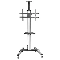 StarTech Standard TV Cart (STNDMTV70) - Black/Silver