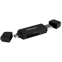 Lecteur de cartes USB 3.0 à SD/microSD de StarTech (SDMSDRWU3AC)