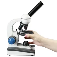 Walter Products Monocular Compound Microscope with LED Illumination (PBC-505LRC-P2)