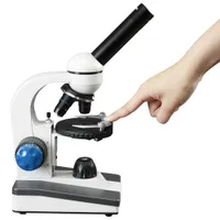 Walter Products Monocular Compound Microscope with LED Illumination (PBC-505LRC-P2)