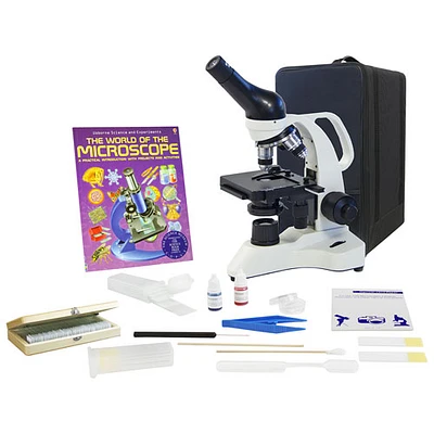 Walter Products Monocular Compund Microscope with LED Illumination (3050-100-RC-P3)