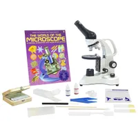 Walter Products Monocular Compound Microscope with LED Illumination (3050-RC-P2)