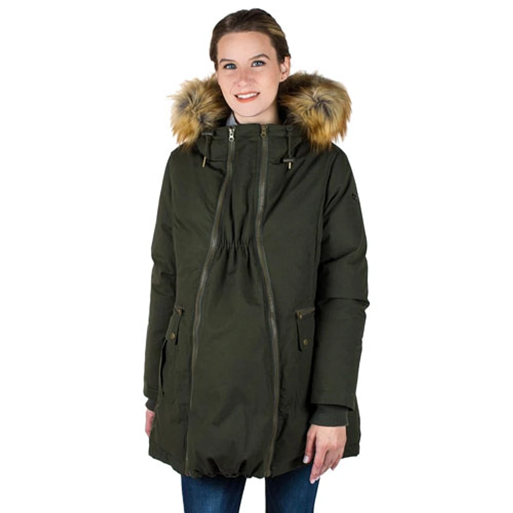 Modern Eternity Sara Down Maternity Parka Coat