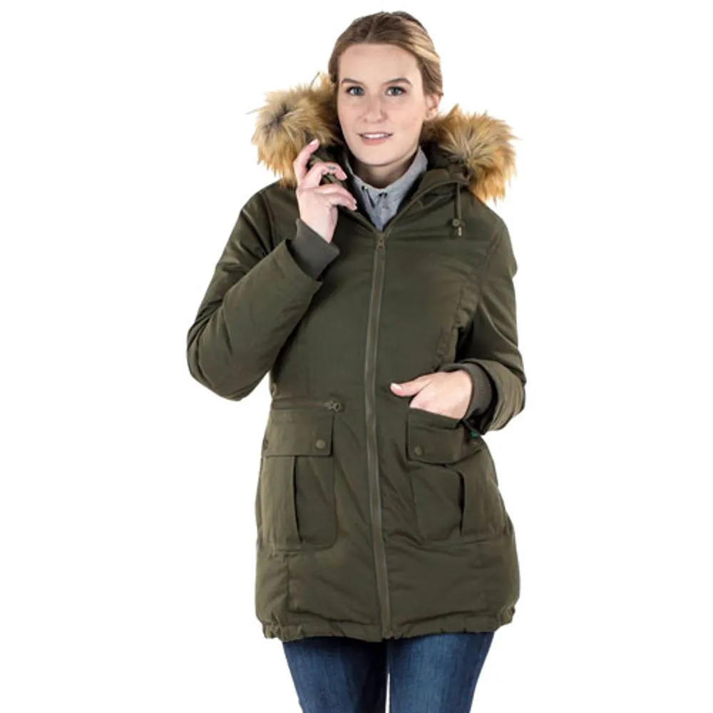 Modern Eternity Sara Down Maternity Parka Coat