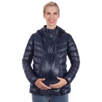 Modern Eternity Lola Down Maternity Jacket - Medium - Navy