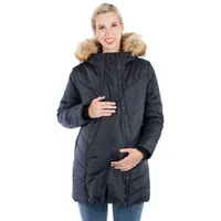 Modern Eternity Lexie Quilted Maternity Puffer Coat