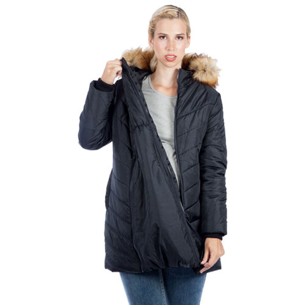 Modern Eternity Lexie Quilted Maternity Puffer Coat