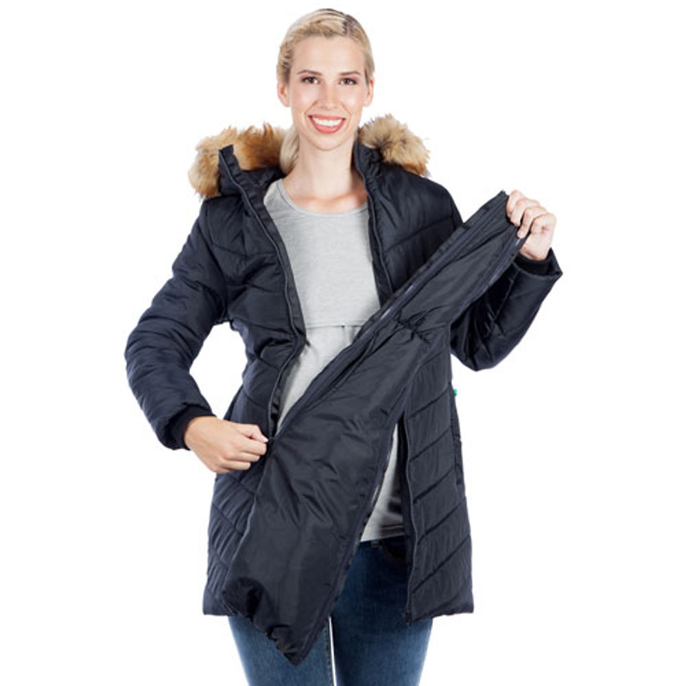 Modern Eternity Lexie Quilted Maternity Puffer Coat