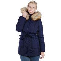 Modern Eternity Rachel Chevron Polyester Maternity Puffer Coat