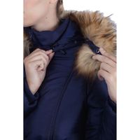 Modern Eternity Rachel Chevron Polyester Maternity Puffer Coat