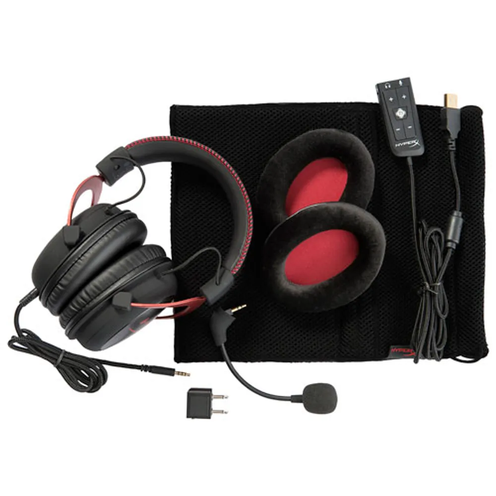HyperX Cloud II Over-Ear Gaming Headset - Red/Black
