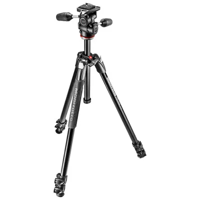 Manfrotto 290 Xtra 3-Way Head Tripod (MK290XTA3W)