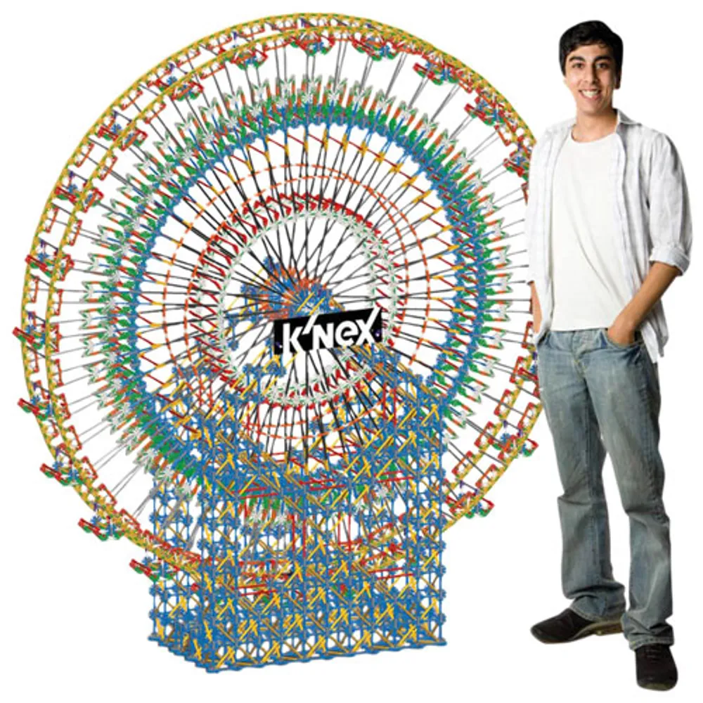 K'NEX Thrill Rides 6-Foot Ferris Wheel Building Set - 8,550 Pieces