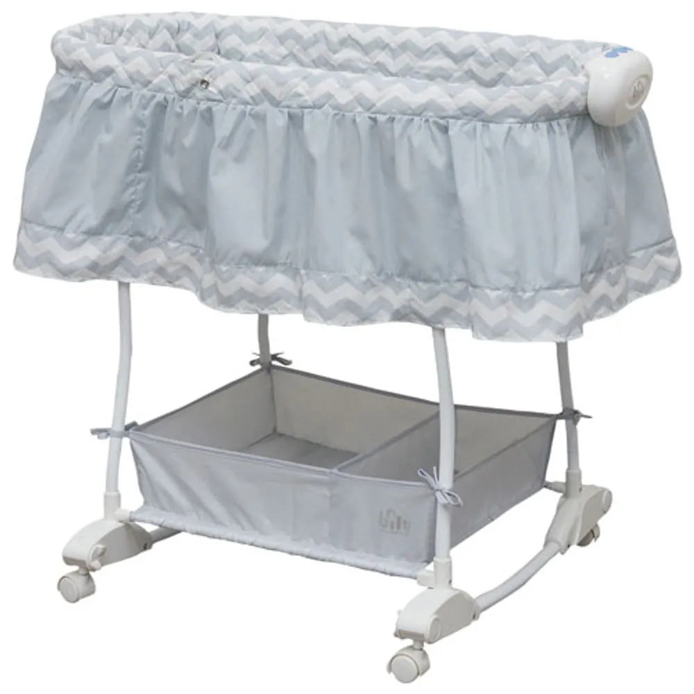 Bily Rocking Bassinet - Serene Chevron