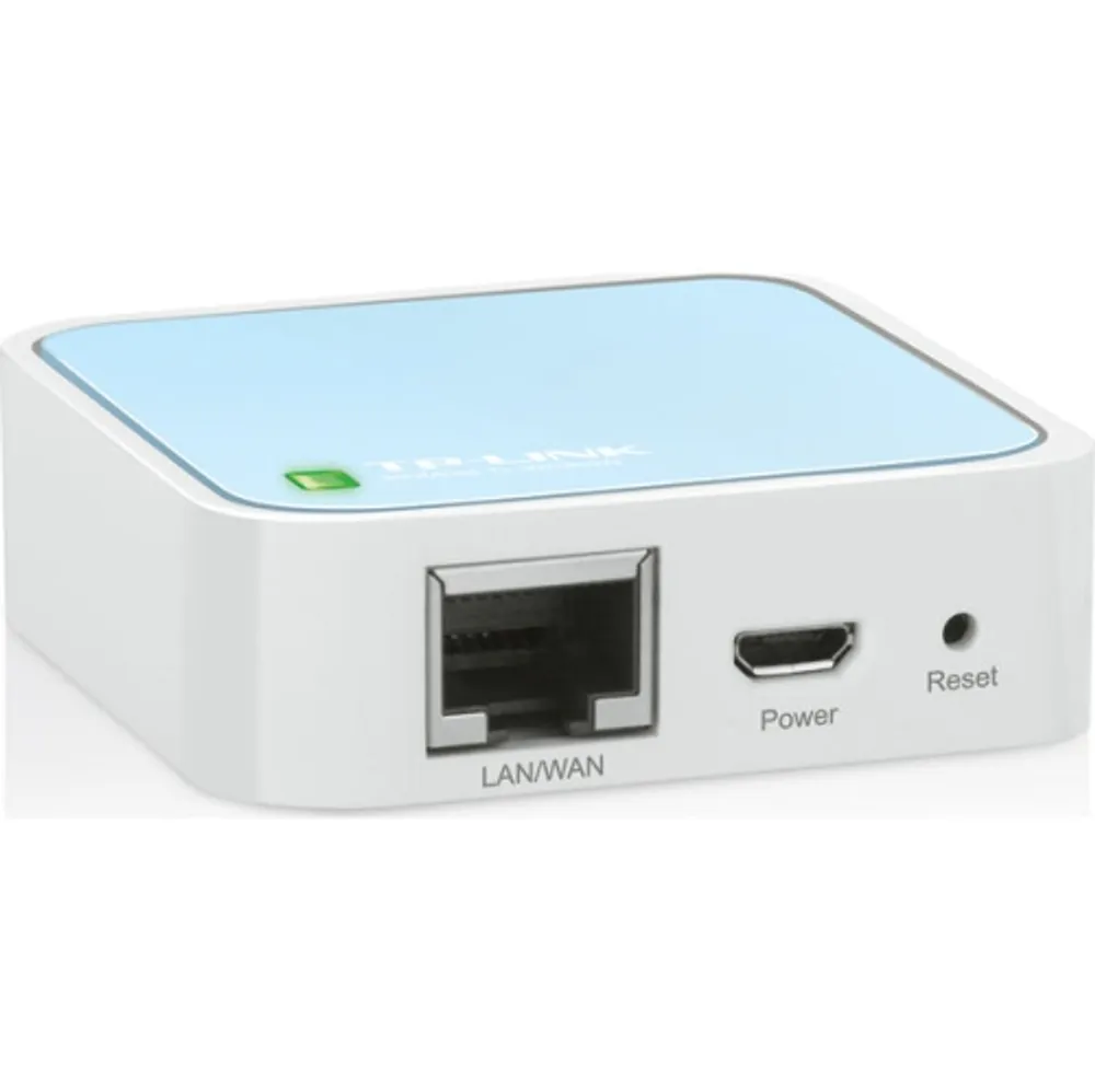 TP-LINK 300MBPS WIRELESS N MINI POCKET AP ROUTER QCOM 2T2R 2.4GHZ  802.11B/G/N 1 ETHERNET PORT 1 MICRO USB PORT INTERNAL