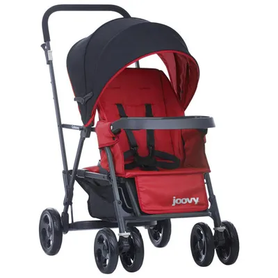 Joovy Caboose Graphite Stand-On Double Stroller