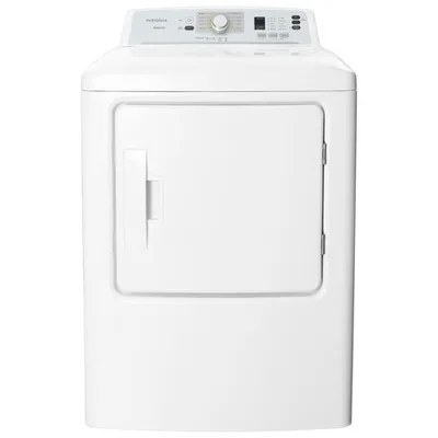Insignia 6.7 Cu. Ft Electric Dryer (NS-FDRE67WH8A-C) - White - Open Box