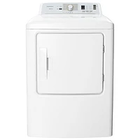 Insignia 6.7 Cu. Ft Electric Dryer (NS-FDRE67WH8A-C) - White - Open Box - Scratch & Dent