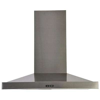 Venmar 30" Wall Mount Range Hood (VCS55030BSL) - Black Stainless Steel