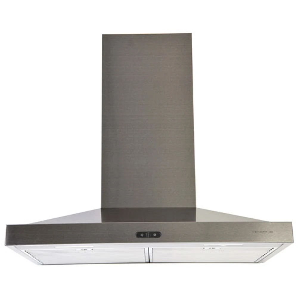 Venmar 30" Wall Mount Range Hood (VCS55030BSL) - Black Stainless Steel