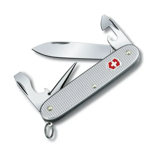 Victorinox 6.7736.L9 Swiss Classic 4 Serrated Spear Point Paring Knife  with Orange Handle