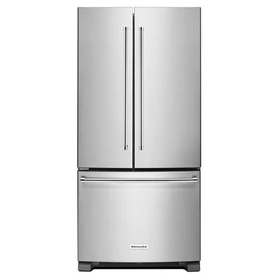 KitchenAid 33" Refrigerator with Internal Water Dispenser - Stainless Steel-Open Box-Scratch & Dent