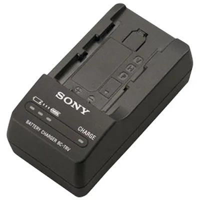 Sony Travel Charger for Sony V, H, & P Series Batteries (BC-TRV)