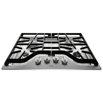 Maytag 30" 4-Burner Gas Cooktop (MGC7430DS) - Stainless Steel