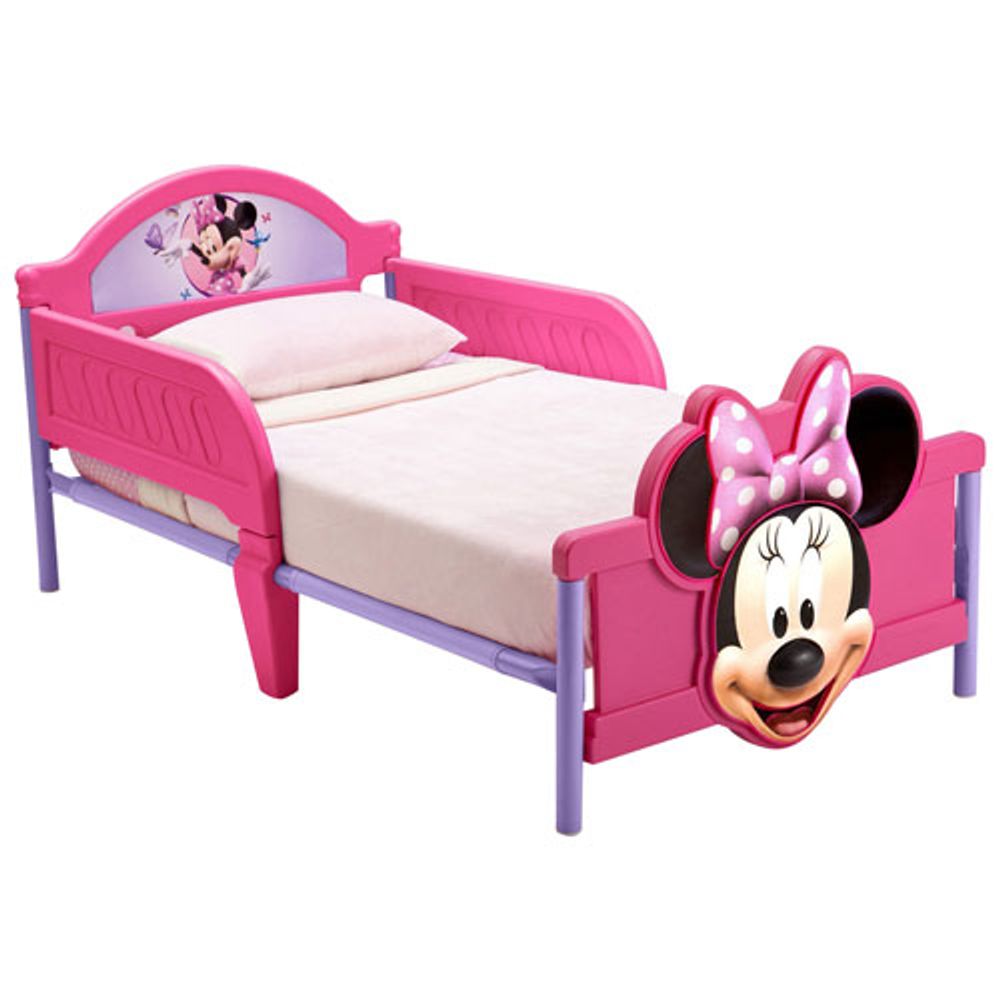 Minnie Mouse Modern Kids Bed - Toddler - Pink