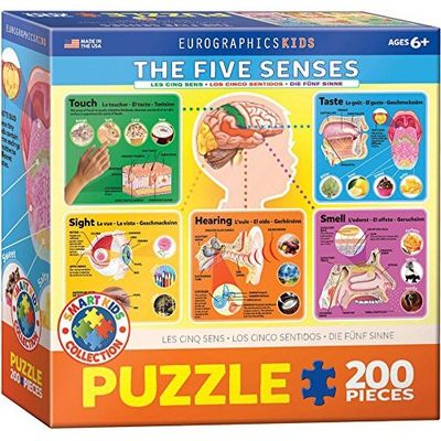 Eurographics Five Senses Jigsaw Puzzle (200-Piece)