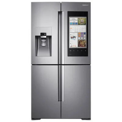 Samsung Family Hub 36" 4-Door French Door Refrigerator (RF22M9581SR) - Open Box - Perfect Condition