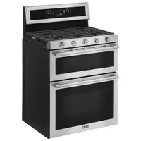 Maytag 30" 6.0 Cu. Ft. Double Oven 5-Burner Freestanding Gas Range (MGT8800FZ) - Stainless Steel