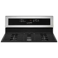 Maytag 30" 6.0 Cu. Ft. Double Oven 5-Burner Freestanding Gas Range (MGT8800FZ) - Stainless Steel