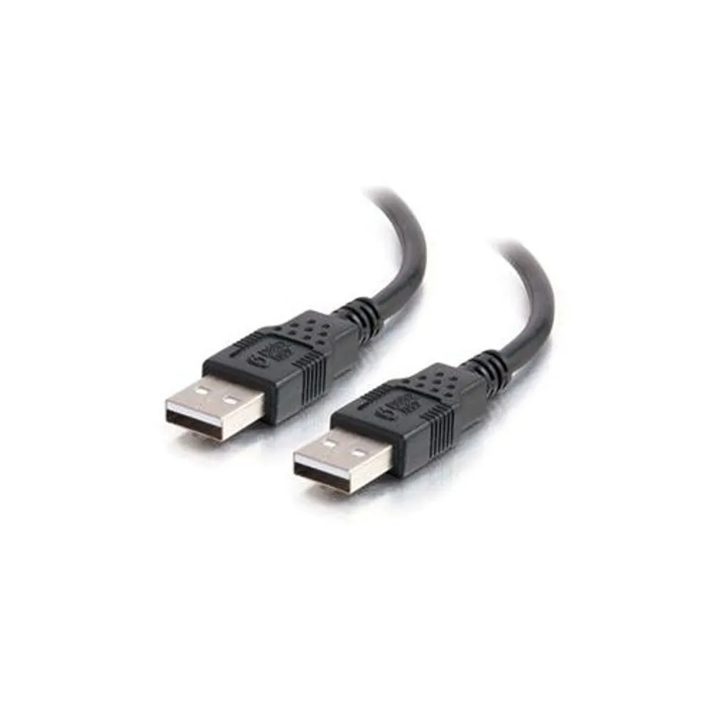 C2G 6.6ft USB A to USB B Cable - USB A to B Cable - USB 2.0 - Black - M/M