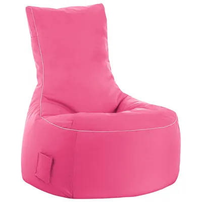Swing Brava Contemporary Bean Bag Chair - Pink