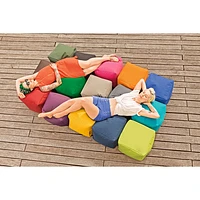 Cube Brava Contemporary Bean Bag Chair
