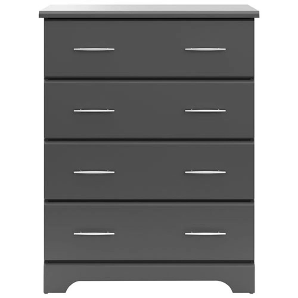 Storkcraft Brookside 4-Drawer Chest-Grey