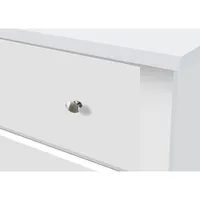 Storkcraft Crescent 4-Drawer Chest-White