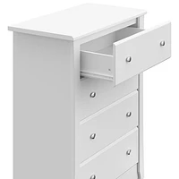 Storkcraft Crescent 4-Drawer Chest-White