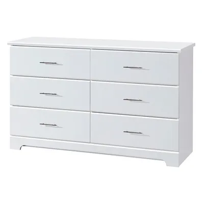 Storkcraft Brookside 6-Drawer Dresser - White