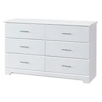 Storkcraft Brookside 6-Drawer Dresser - White