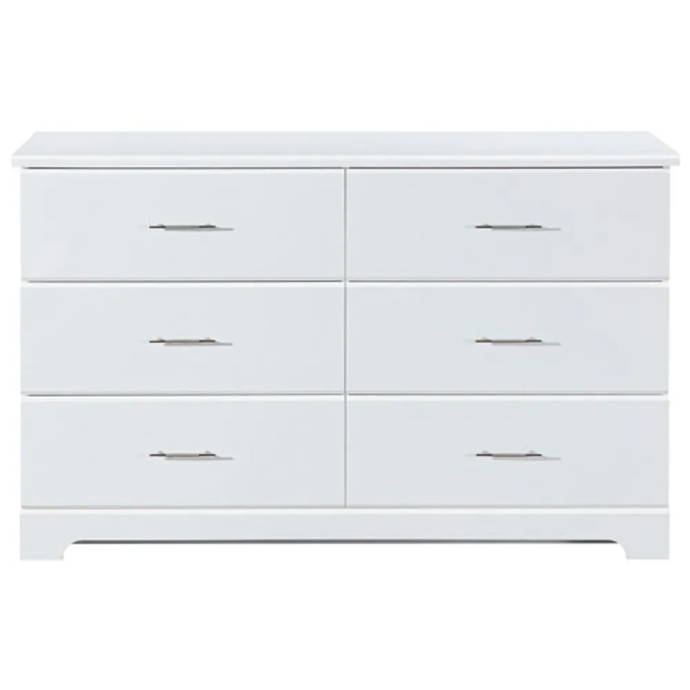 Storkcraft Brookside 6-Drawer Dresser - White