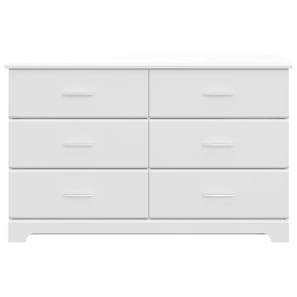 Storkcraft Brookside 6-Drawer Dresser - White