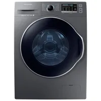 Samsung 2.6 Cu. Ft. High Efficiency SuperSpeed Front Load Steam Washer (WW22K6800AX/a2) - Inox Grey
