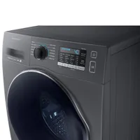 Samsung 2.6 Cu. Ft. High Efficiency SuperSpeed Front Load Steam Washer (WW22K6800AX/a2) - Inox Grey