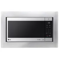 LG 30" Microwave Trim Kit for LMC2075ST (MK2030BS) - Stainless Steel