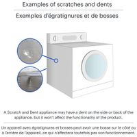 Insignia 4.1 Cu. Ft. Top Load Washer (NS-TWM41WH8A) - White - Open Box - Scratch & Dent