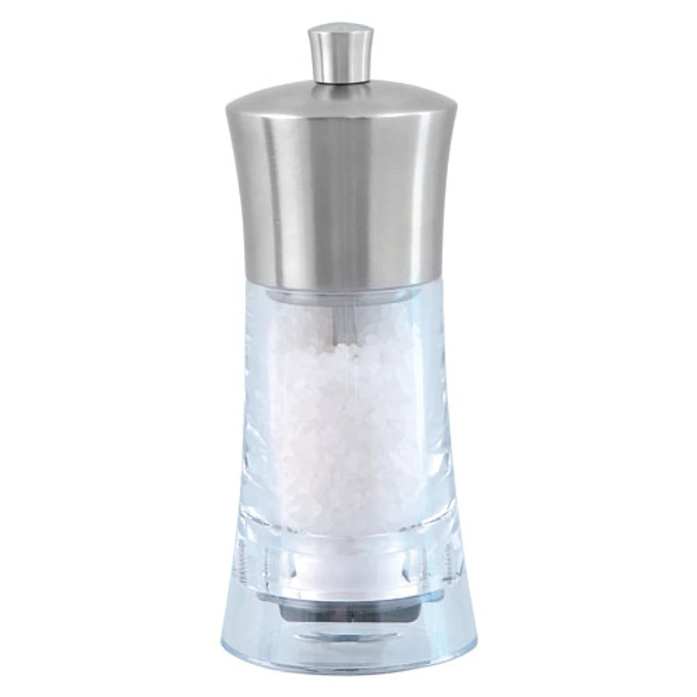 Swissmar Torre Salt Mill (SMS1502SS) - Stainless Steel/Clear